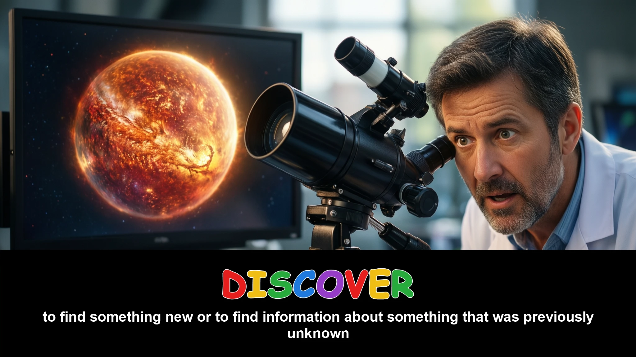 English Illustration for discover